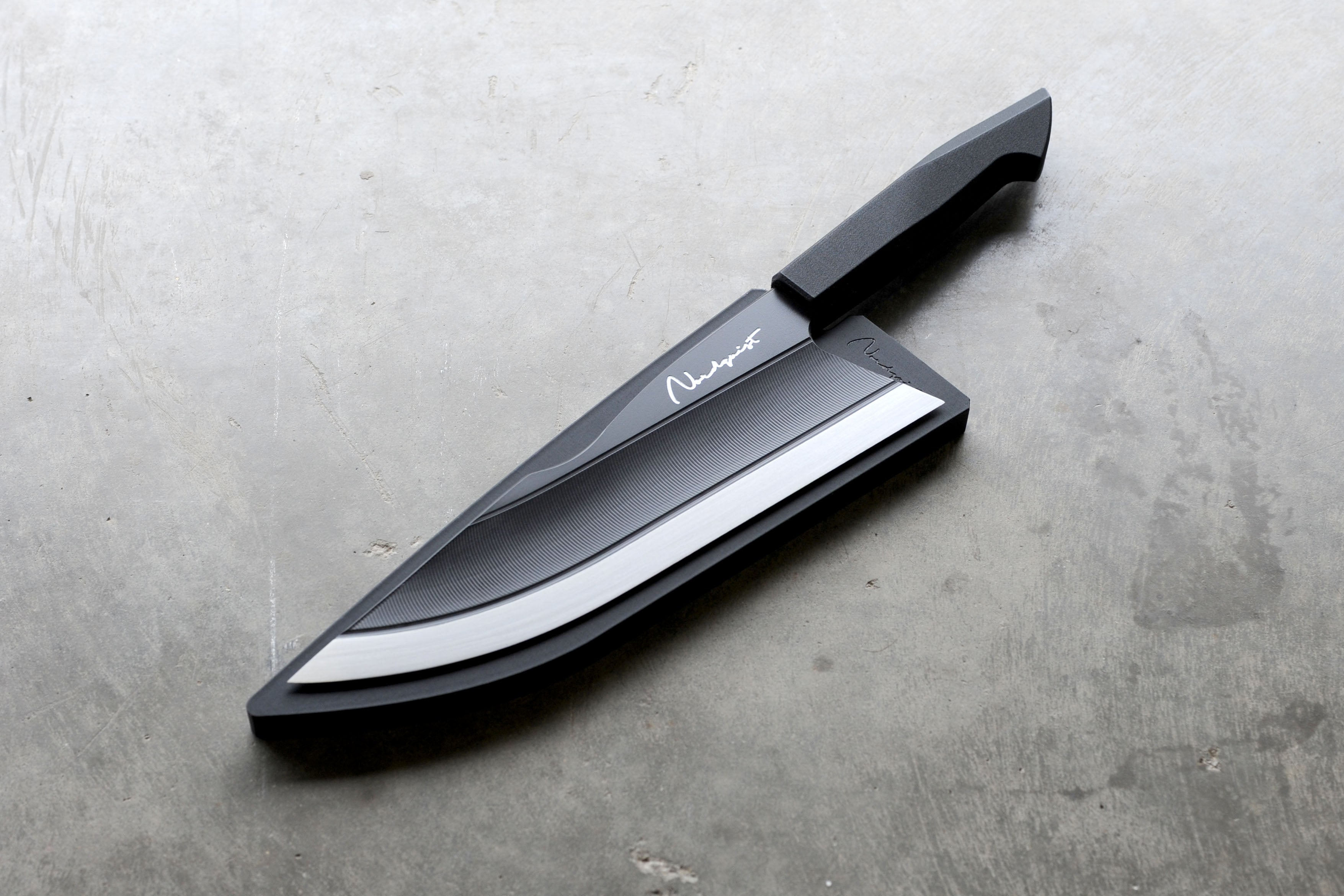 **Pre-Order** Production Harpoon Chef's Knife with Saya