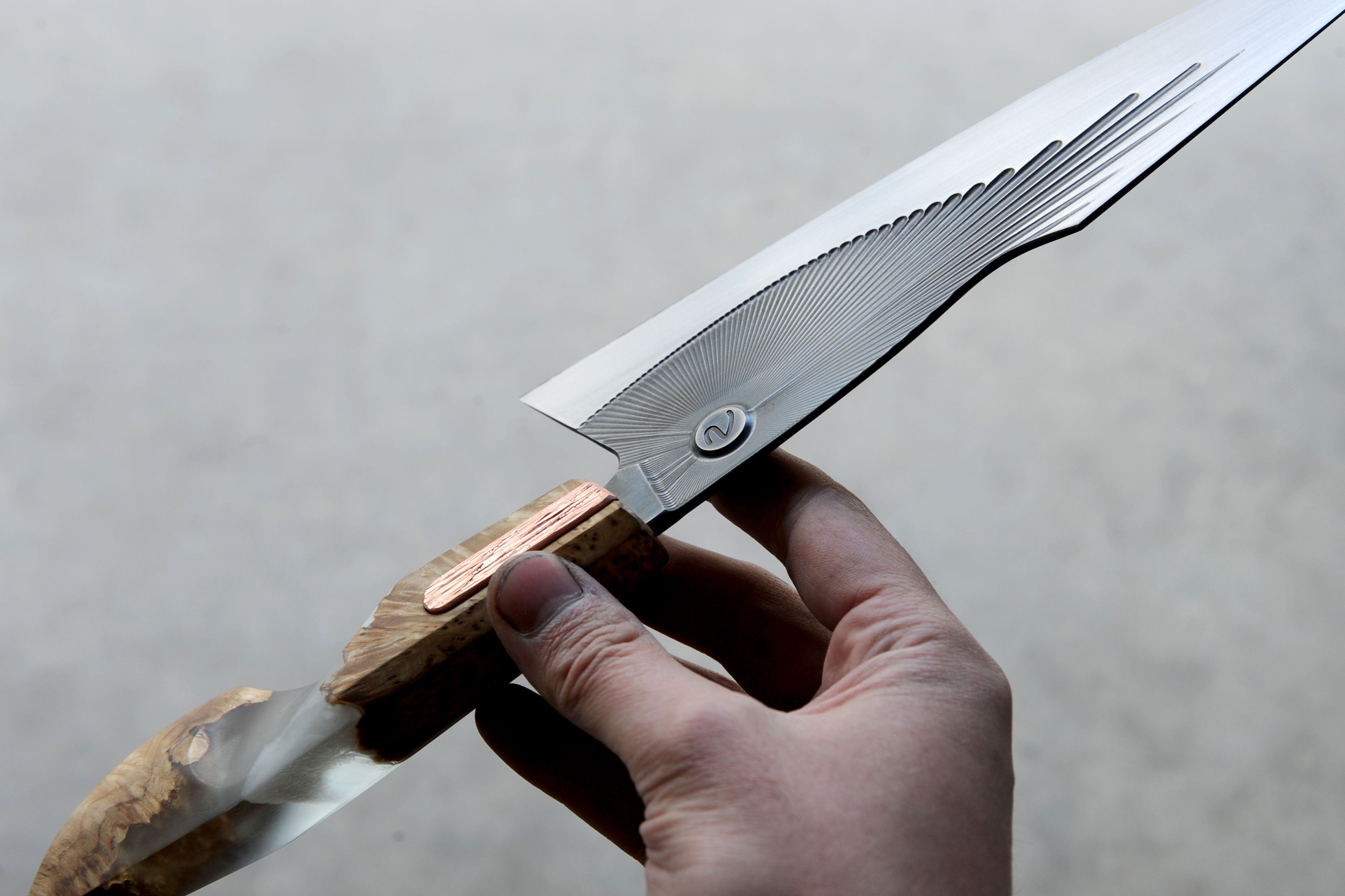 Harpoon Point Valkyrie Chefs Knife -- Available September 23, 10AM Pacific
