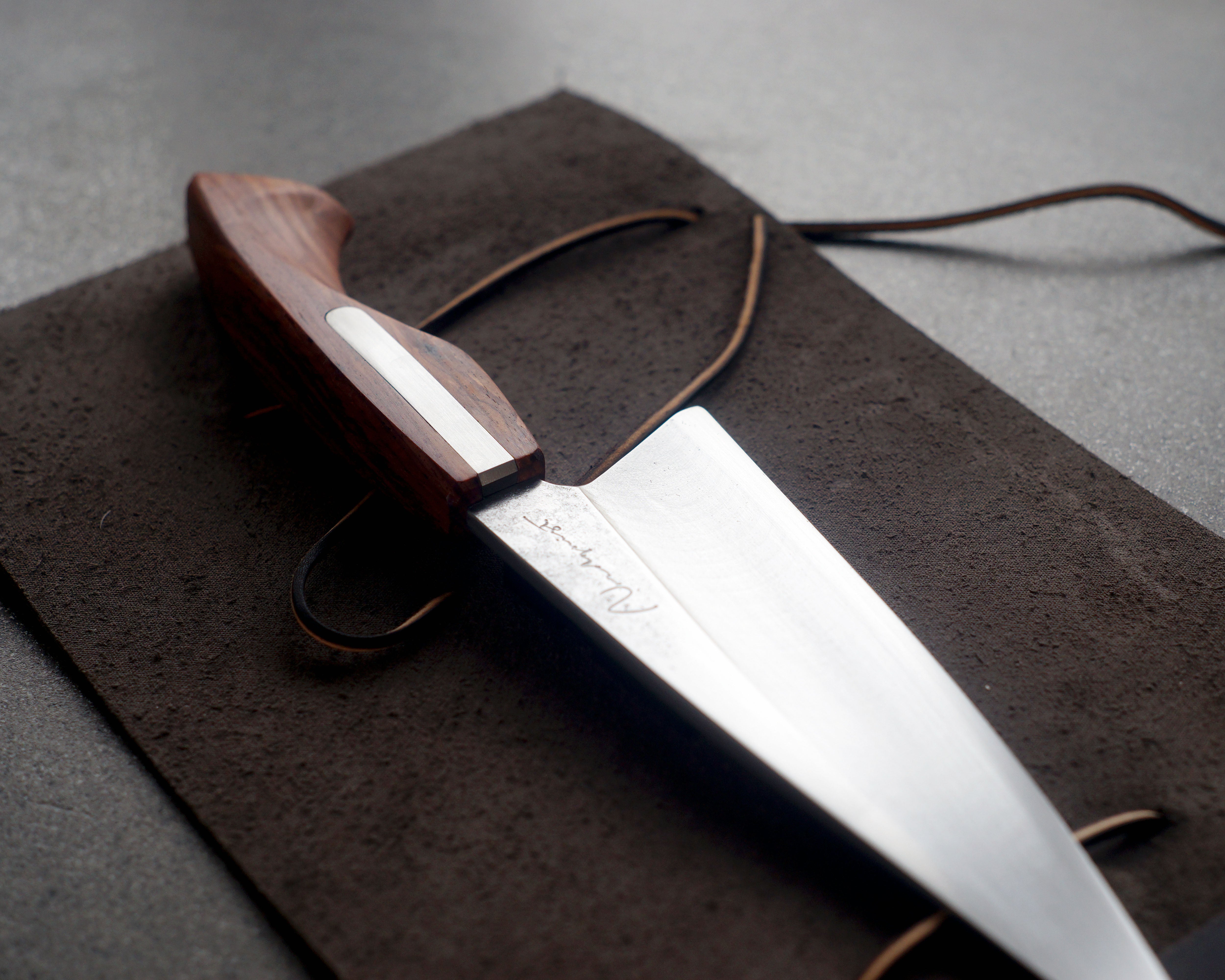 Cocobolo S-Grind Chef's Knife