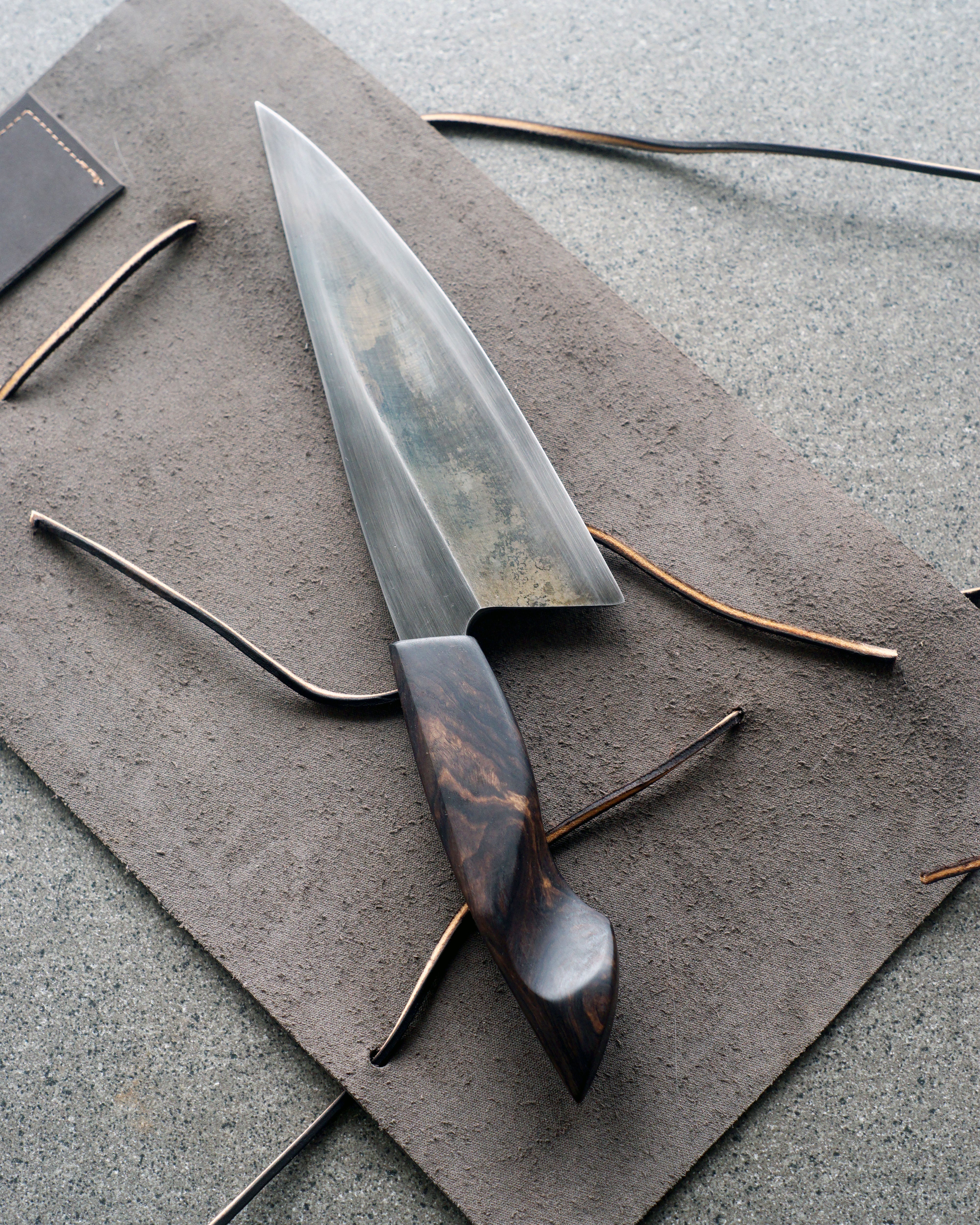 Blackwood & Brass S-Grind Chef's Knife
