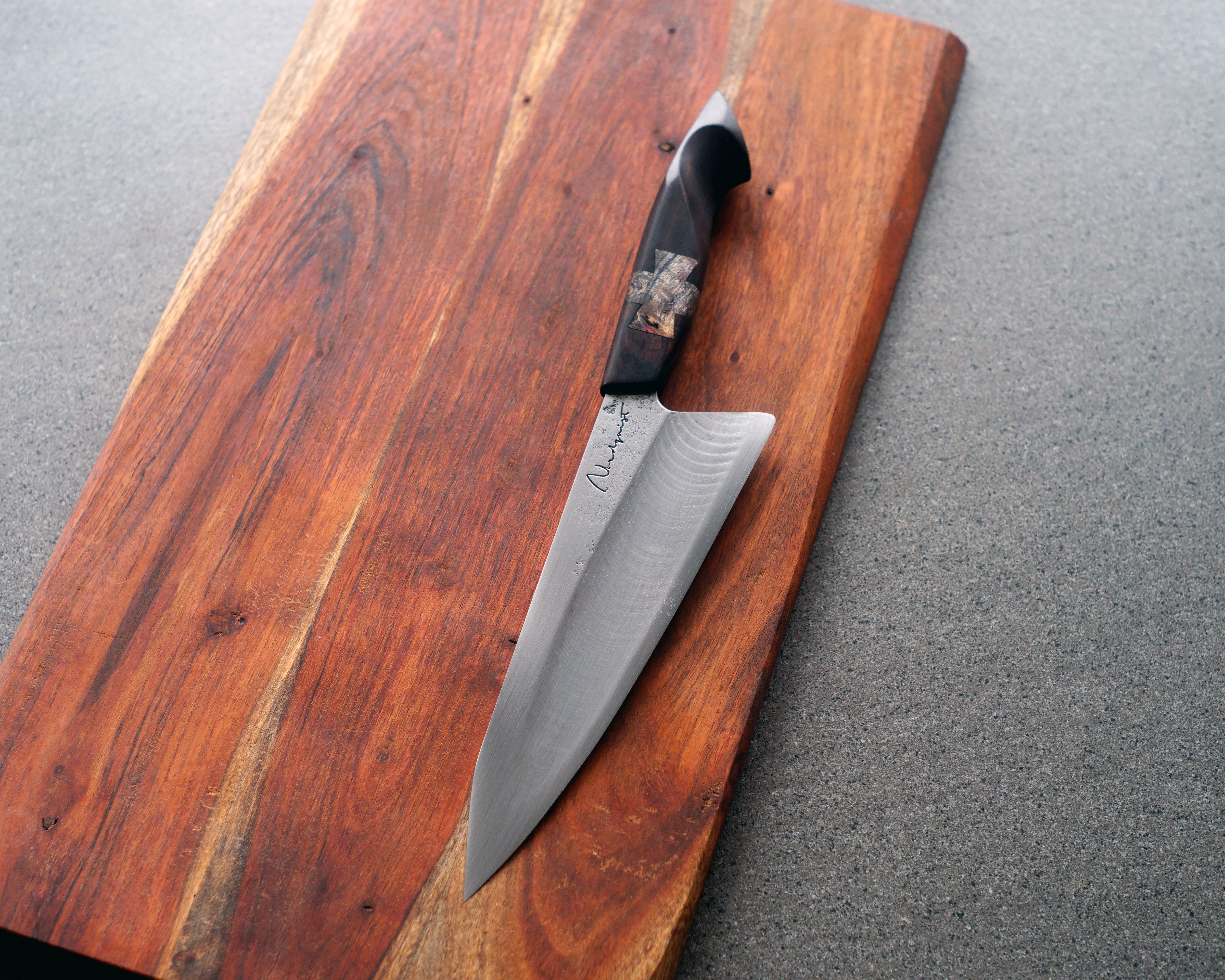 African Blackwood Dovetail S-Grind Gyuto
