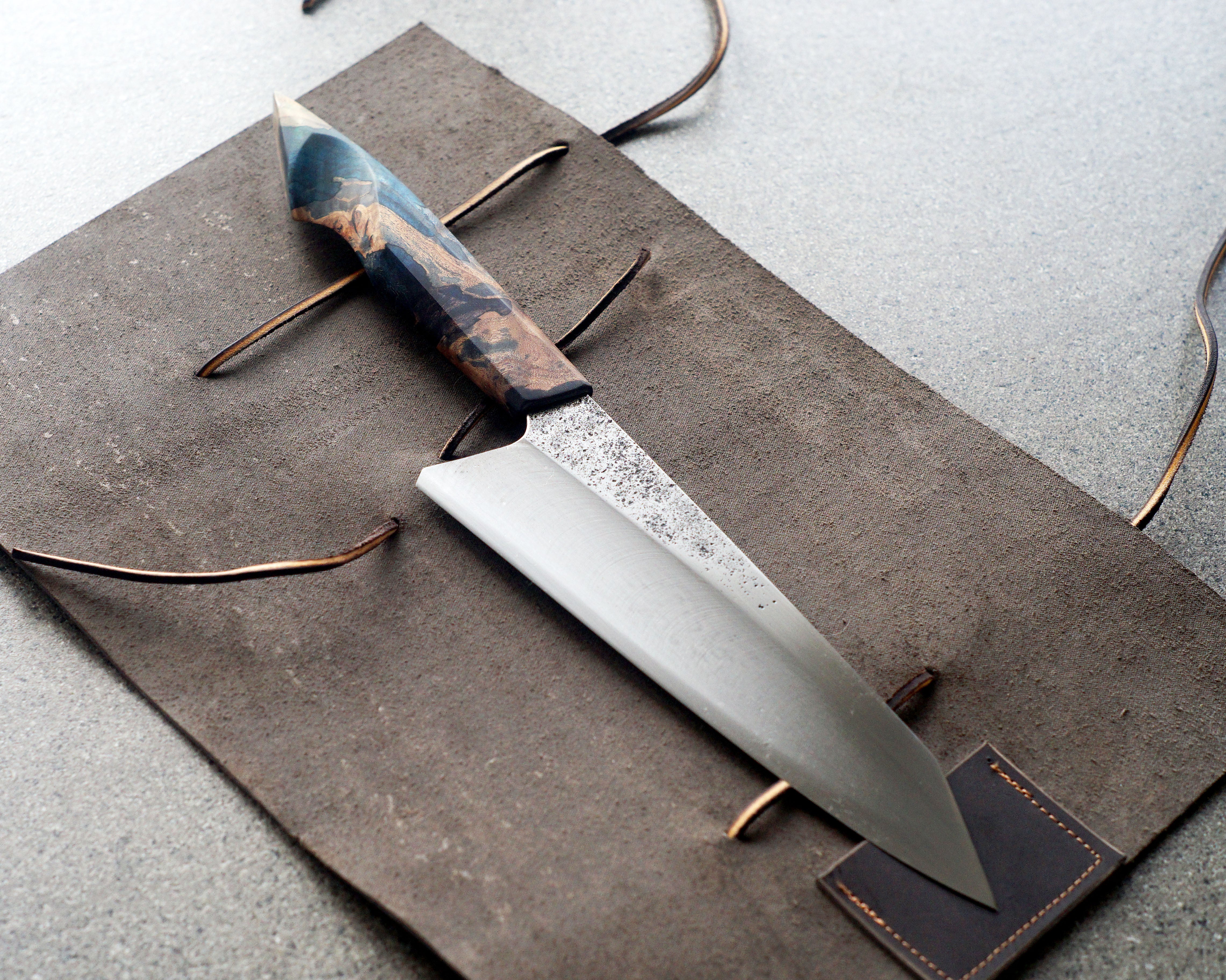 Maple & Copper S-Grind Gyuto