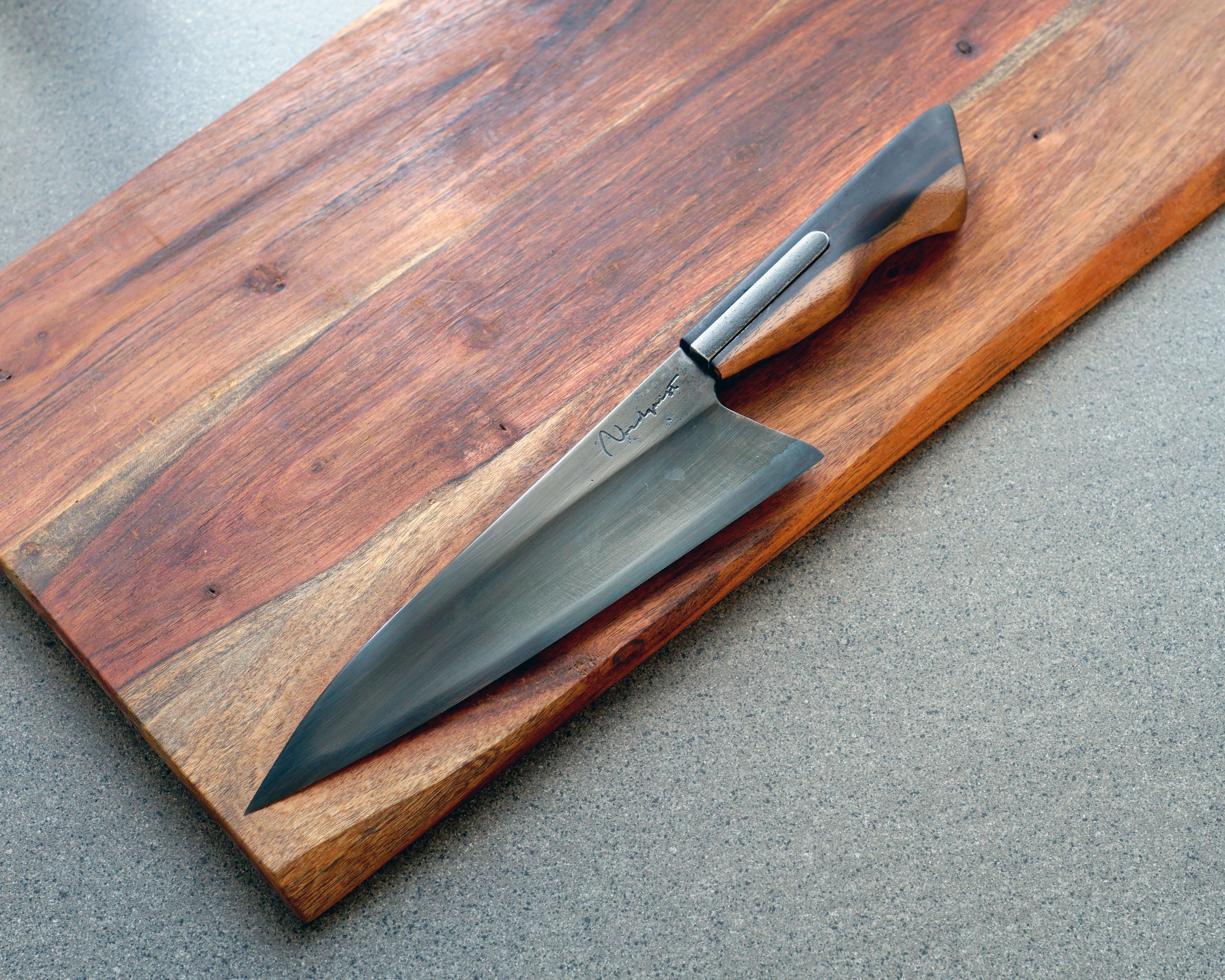 New Chef Knife German Kitchen Knife with Ebony Handle for kitchen