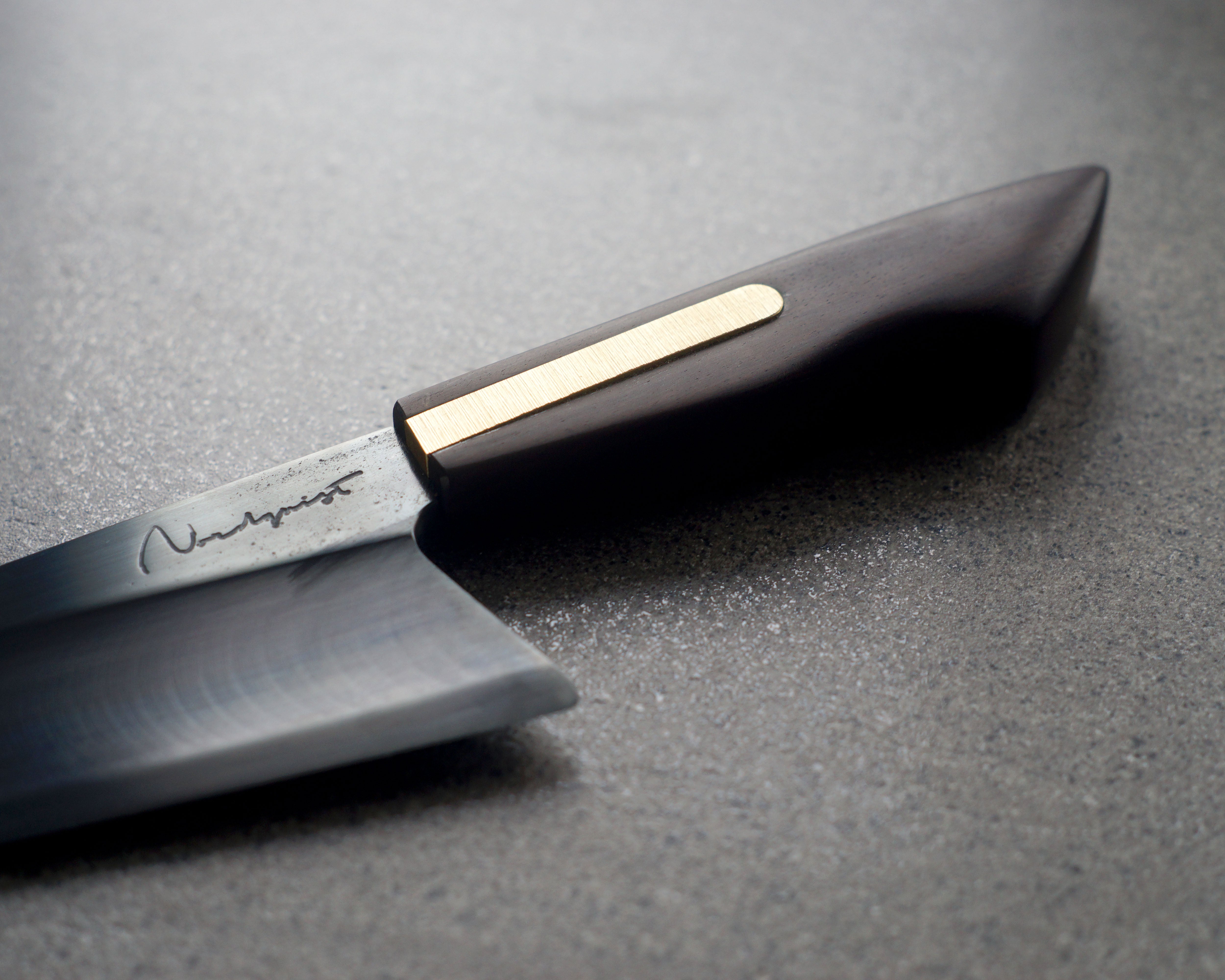Macassar Ebony S-Grind Chef's Knife