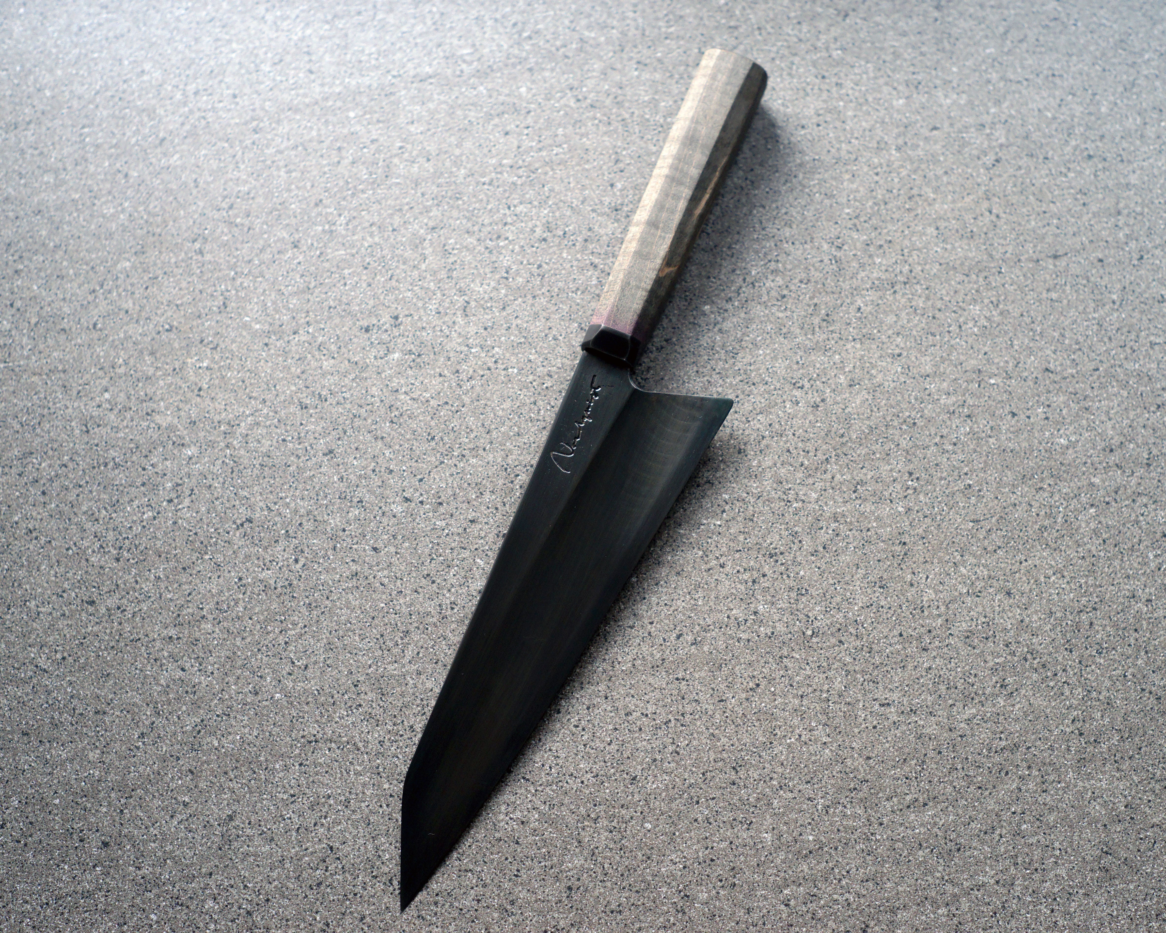 Blacked-Out S-Grind Gyuto